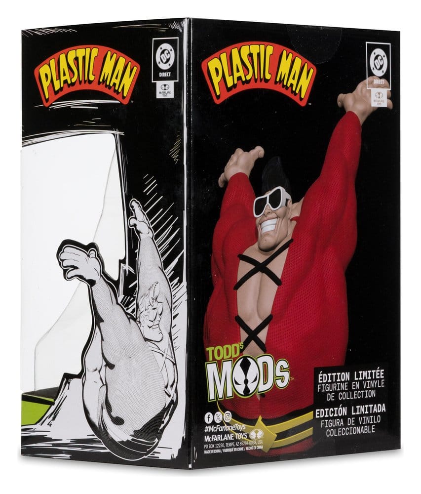 DC Direct Todd's Mods Figur Plastic Man 10 cm (Begränsad Upplaga)