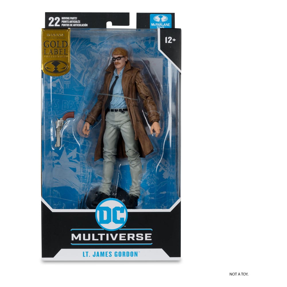 Batman Year One (Part 4) DC Multiverse Action Figure Lt. James Gordon (Gold Label) 18 cm