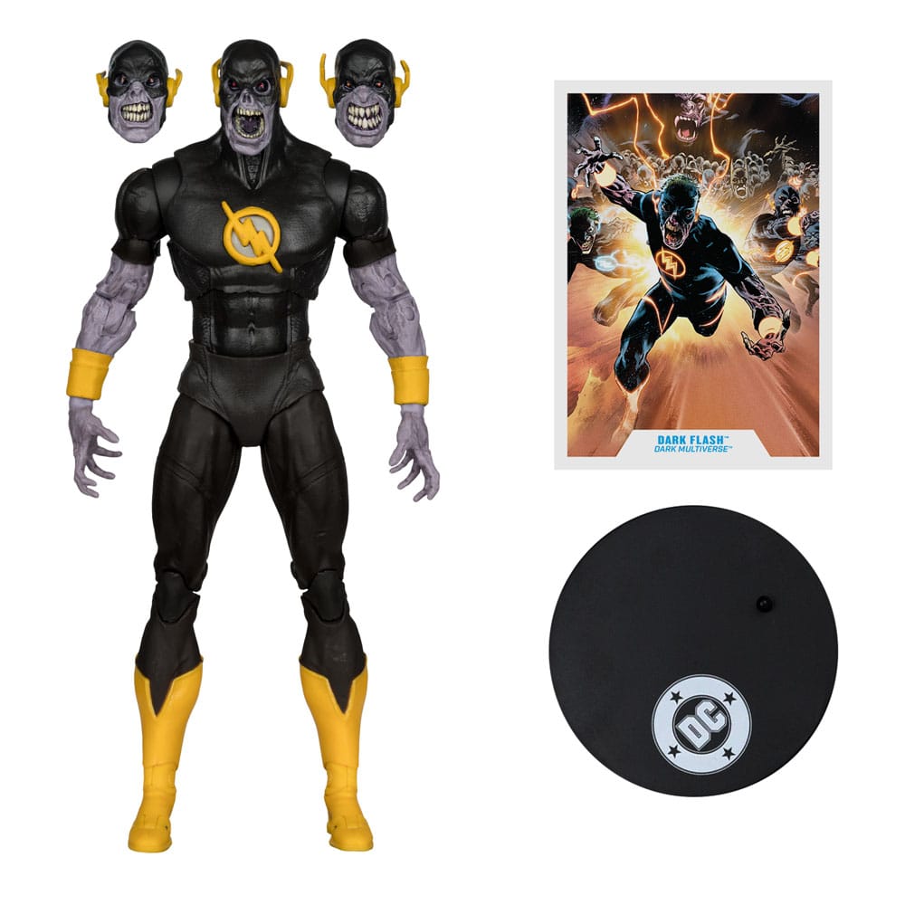 DC Comics DC Multiverse Action Figur Dark Flash (Dark Multiverse) (Red Platinum Edition) 18 cm McFarlane Toys