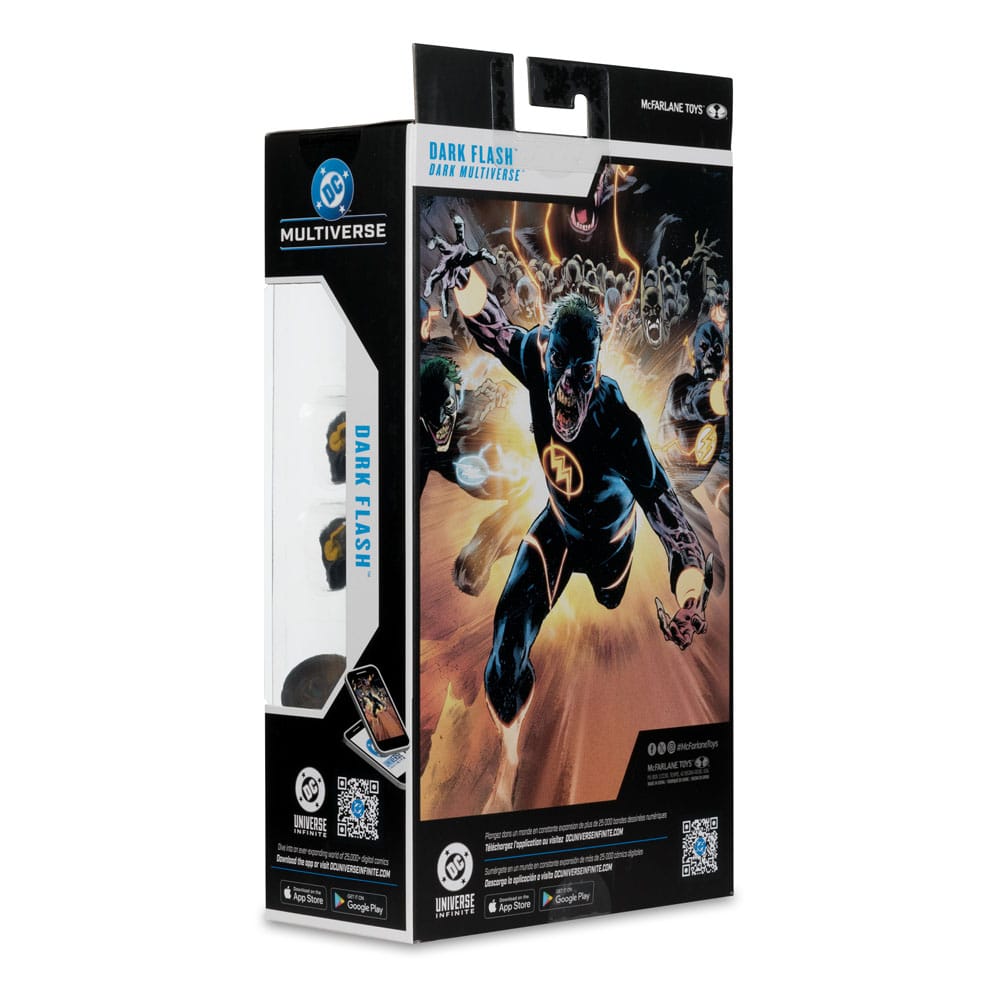 DC Comics DC Multiverse Action Figur Dark Flash (Dark Multiverse) (Red Platinum Edition) 18 cm McFarlane Toys