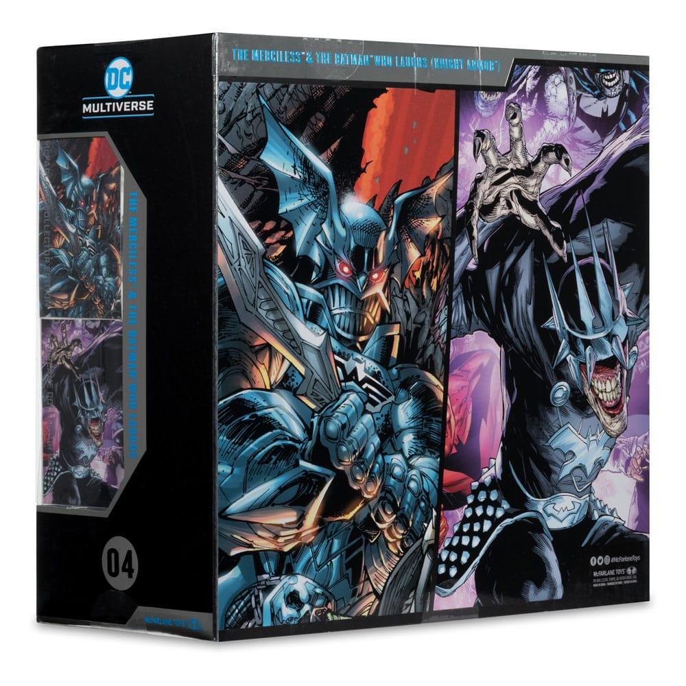 DC Multiverse McFarlane Collector Edition Action Figur 2-Pack #04 Batman who laughs (Knight Armor) & Merciless (Dark Multiverse) 18 cm - Nerdbutiken