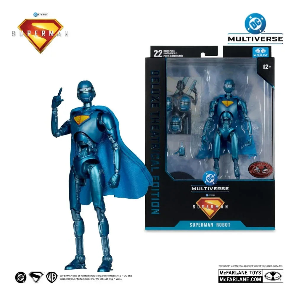 Superman (2025) DC Multiverse Deluxe Action Figure - Röd Platinum Edition - 18 cm McFarlane Toys