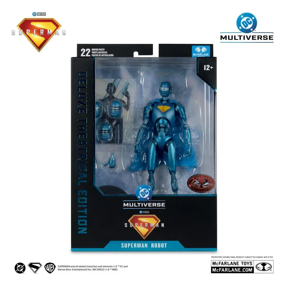 Superman (2025) DC Multiverse Deluxe Action Figure - Röd Platinum Edition - 18 cm McFarlane Toys
