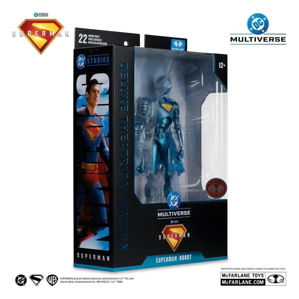Superman (2025) DC Multiverse Deluxe Action Figure - Röd Platinum Edition - 18 cm McFarlane Toys