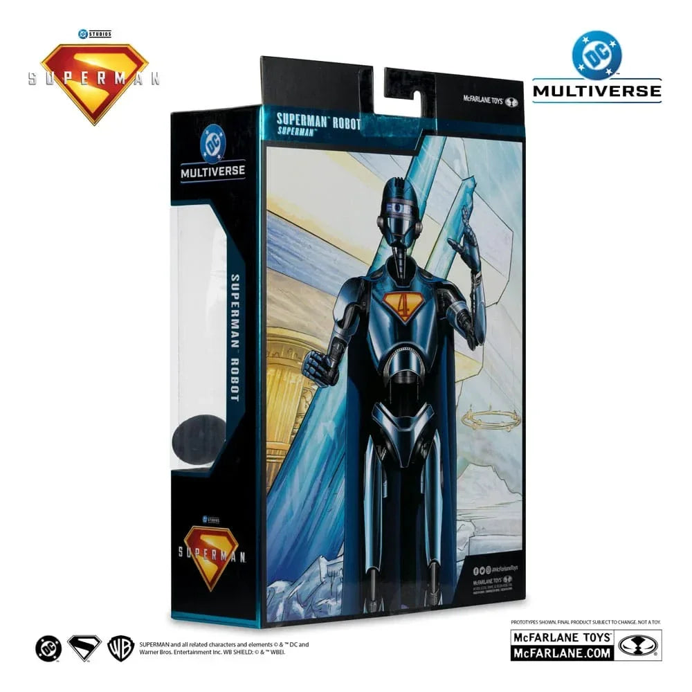 Superman (2025) DC Multiverse Deluxe Action Figure - Röd Platinum Edition - 18 cm McFarlane Toys