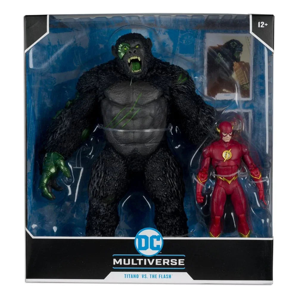 DC Multiverse Action Figure 2-Pack: Flash vs. Titano 18 cm McFarlane Toys