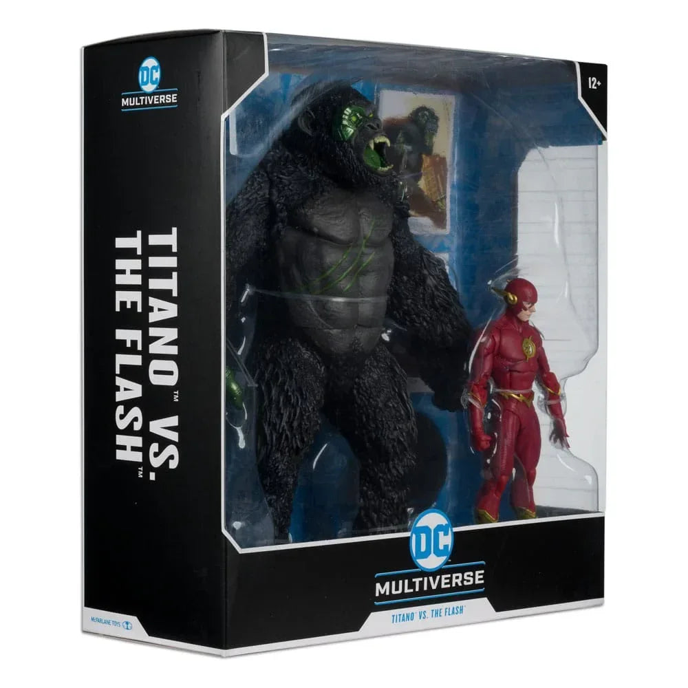DC Multiverse Action Figure 2-Pack: Flash vs. Titano 18 cm McFarlane Toys