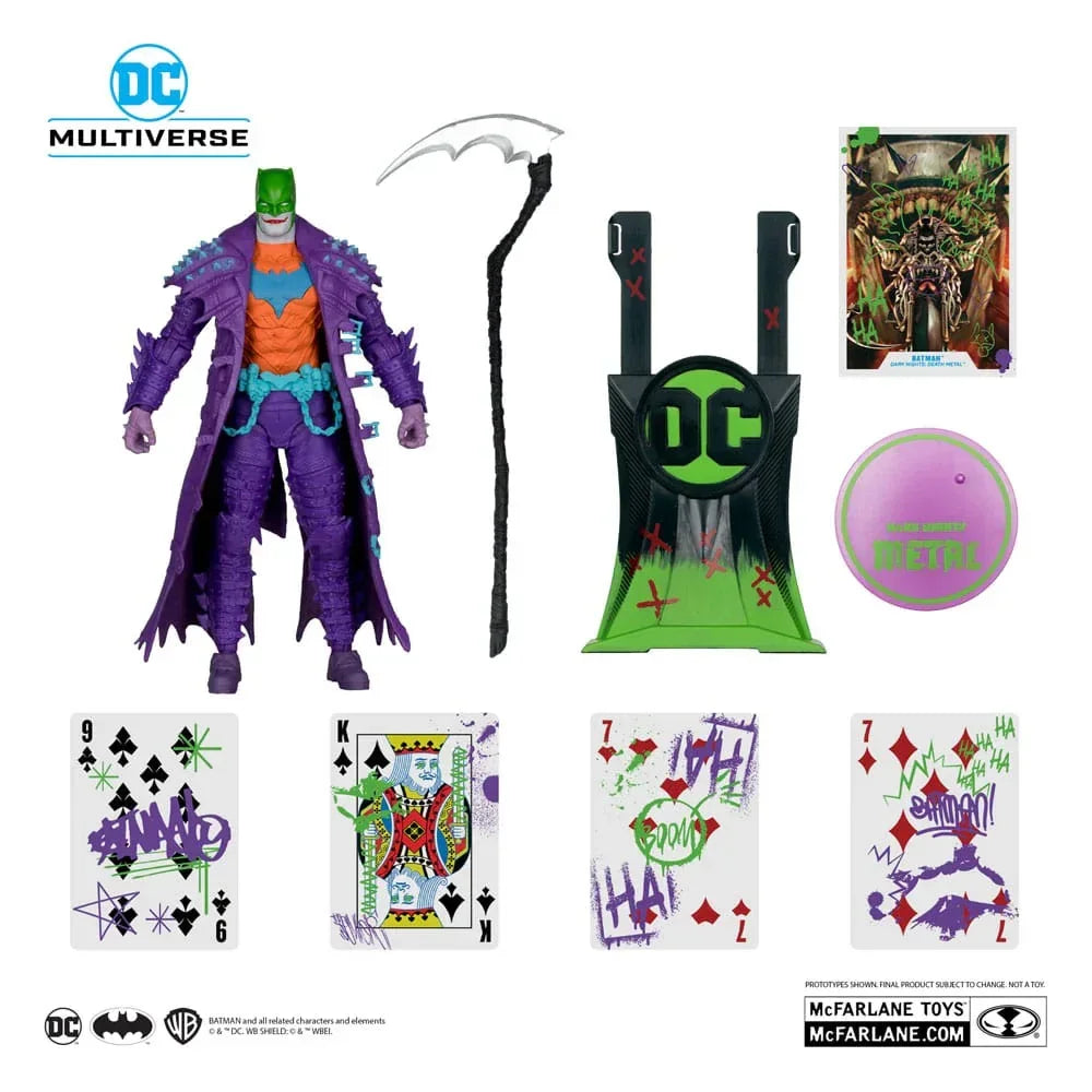 DC Multiverse Actionfigur Batman (Dark Nights: Death Metal) Jokerized (Gold Label) 18 cm McFarlane Toys