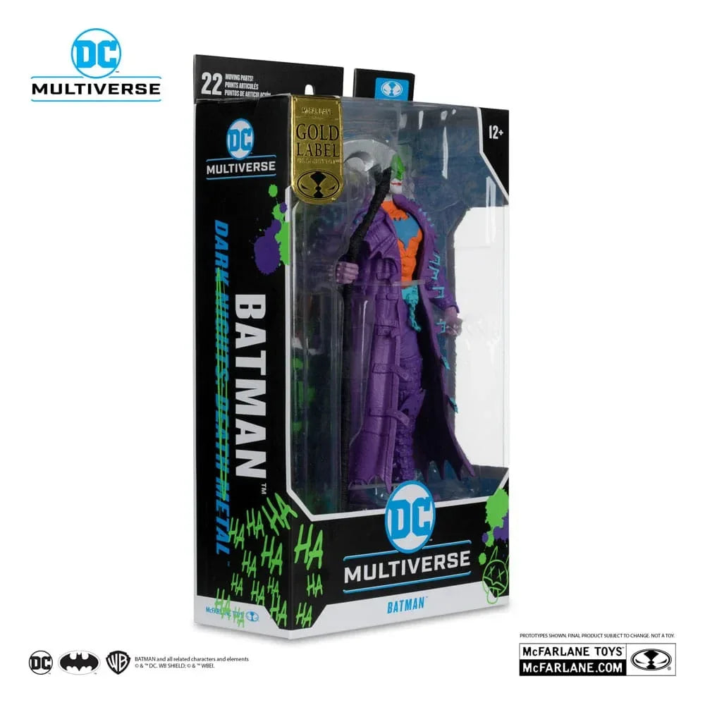 DC Multiverse Actionfigur Batman (Dark Nights: Death Metal) Jokerized (Gold Label) 18 cm McFarlane Toys