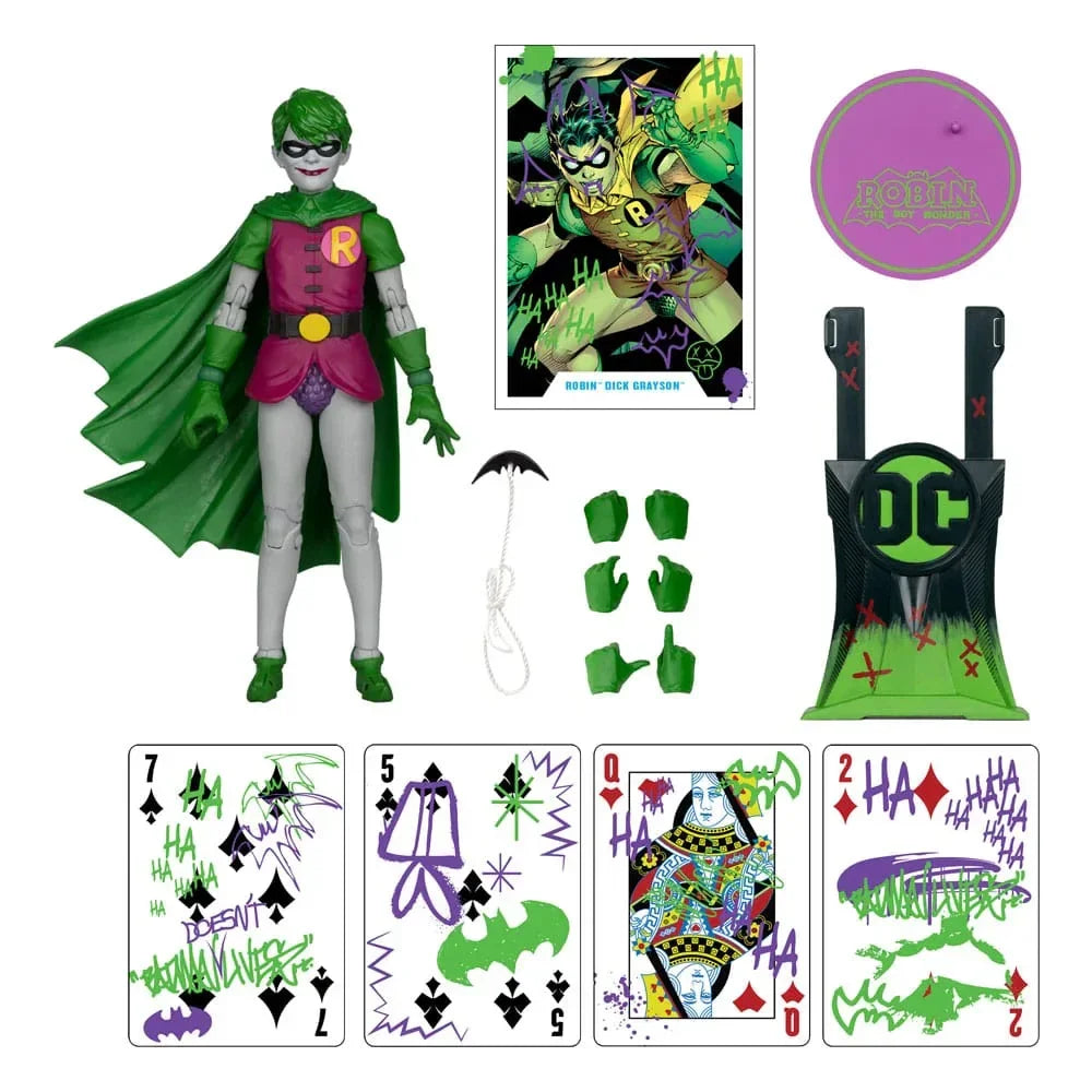 DC Rebirth Robin (Dick Grayson) Jokerized Actionfigur 18 cm McFarlane Toys