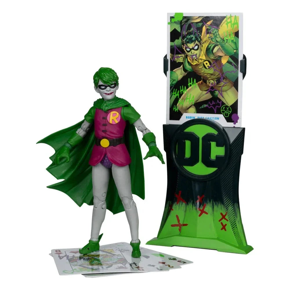 DC Rebirth Robin (Dick Grayson) Jokerized Actionfigur 18 cm McFarlane Toys