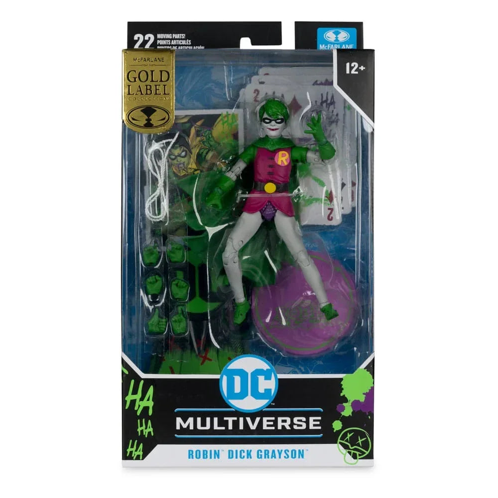 DC Rebirth Robin (Dick Grayson) Jokerized Actionfigur 18 cm McFarlane Toys
