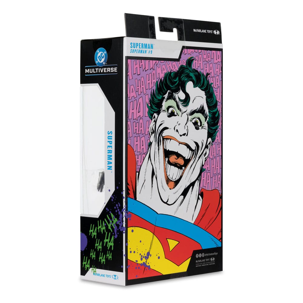 DC Comics DC Multiverse Actionfigur Superman (Superman #9) (Jokerized) (Gold Label) 18 cm McFarlane Toys
