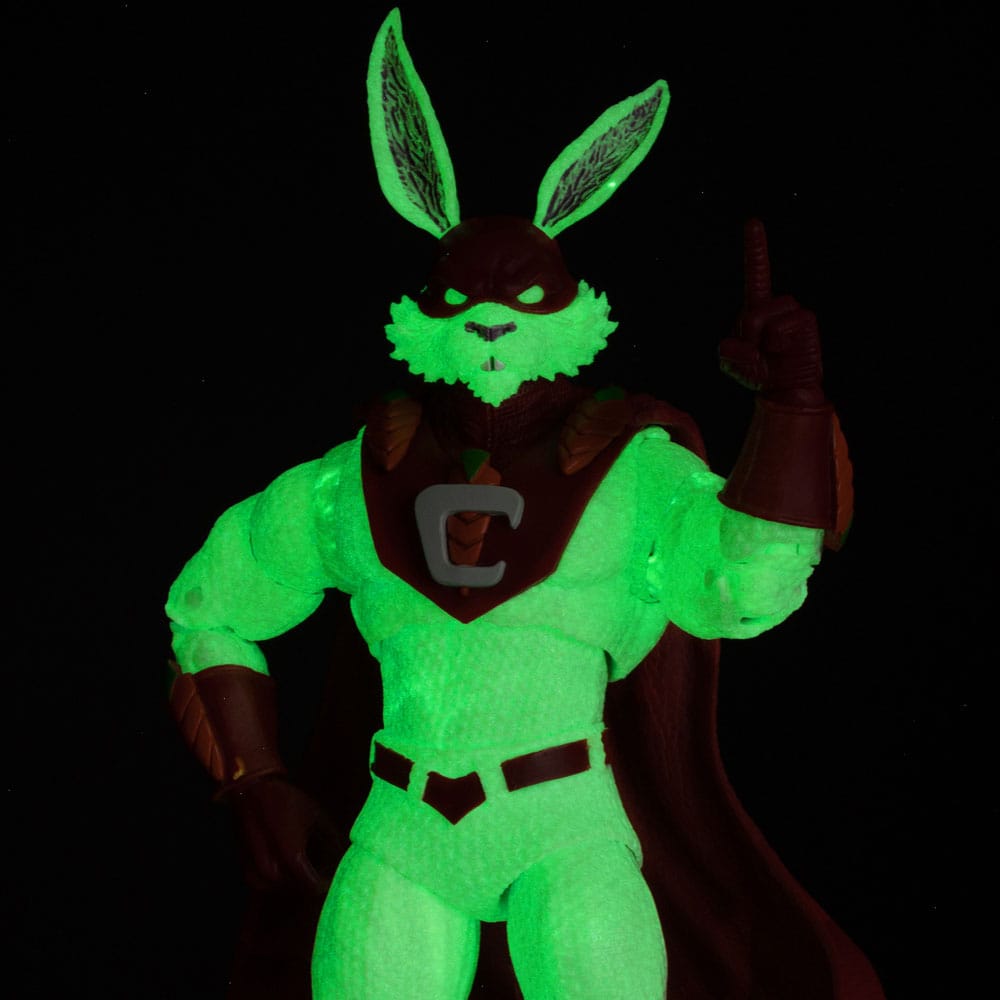 DC Multiverse Actionfigur Captain Carrot (Justice League Incarnate) Glow In The Dark Edition (Gold Label) 18 cm McFarlane Toys