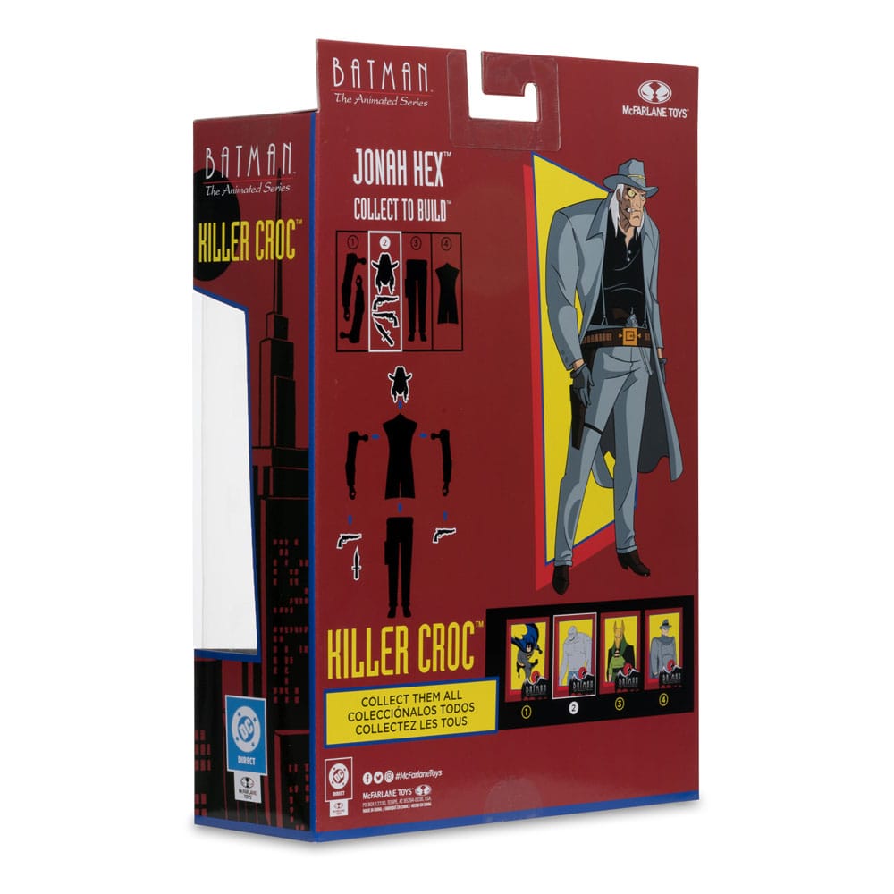 Batman: The Animated Series - DC Direct Build-A Action Figur Wave 5 Killer Croc 15 cm McFarlane Toys