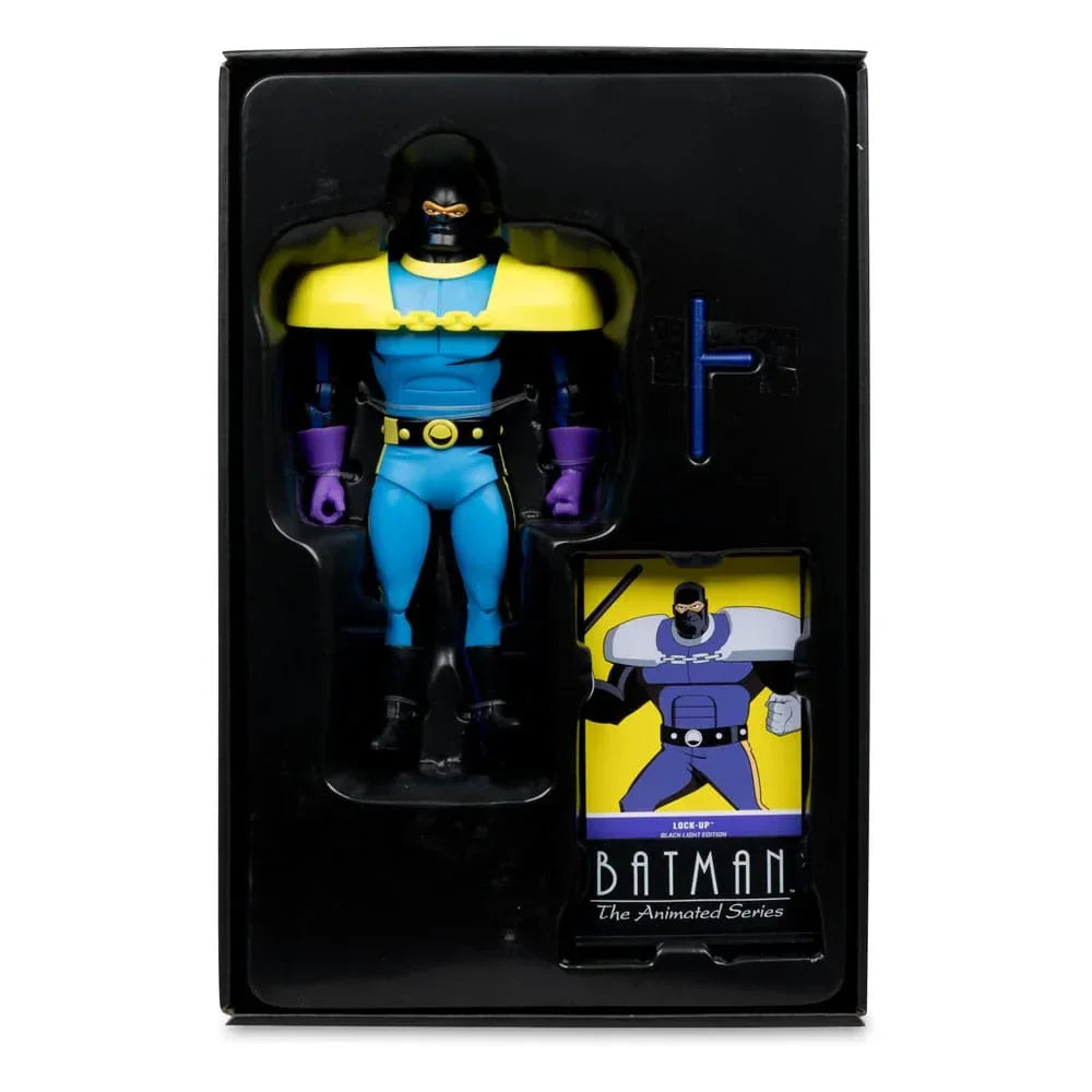 Batman: The Animated Series DC Direct Build-A Action Figur Wave 5 Lock-Up Black Light Edition (Gold Label) 15 cm McFarlane Toys