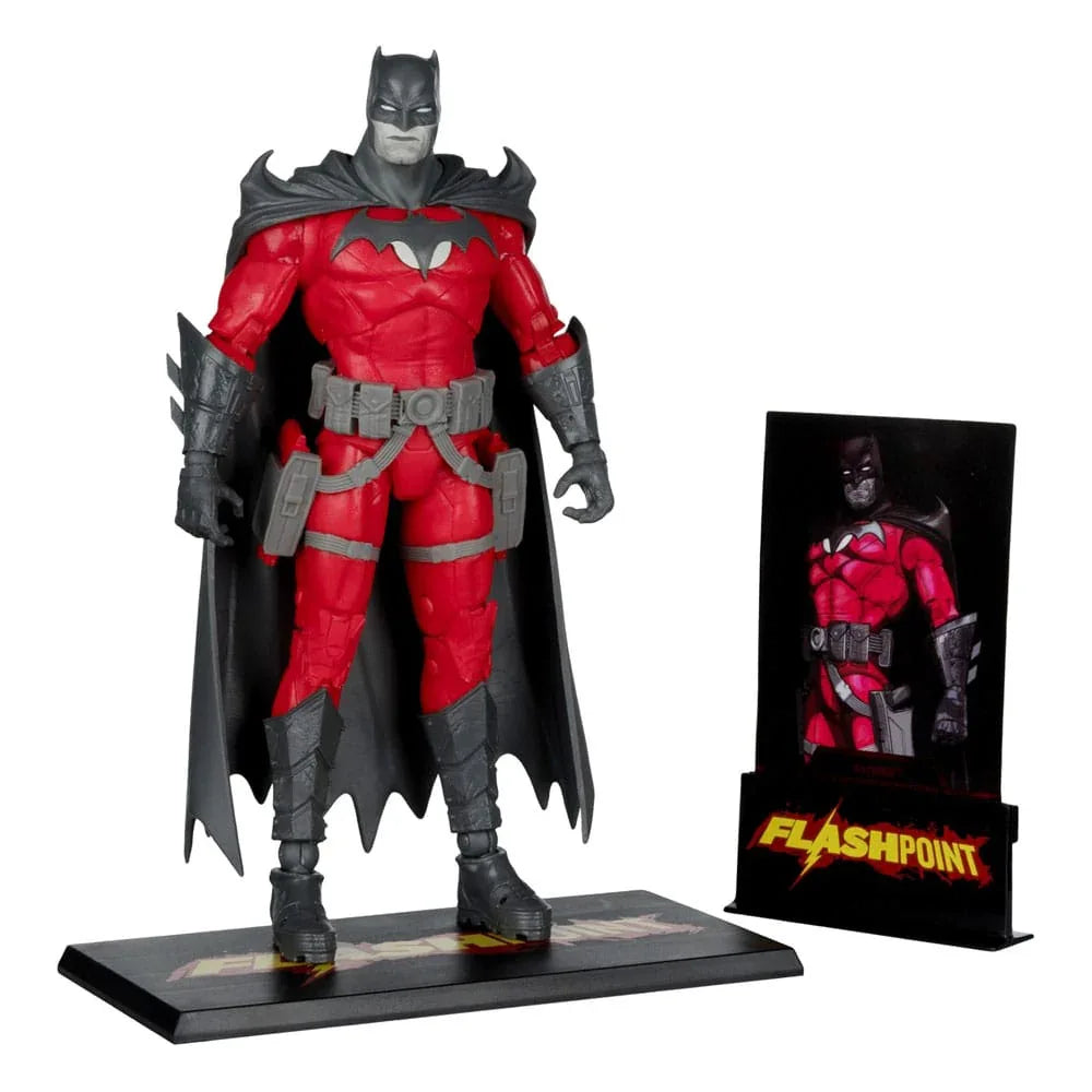 DC Multiverse Action Figur Batman (Flashpoint) (Black & White Accent Edition) (Gold Label) 18 cm McFarlane Toys