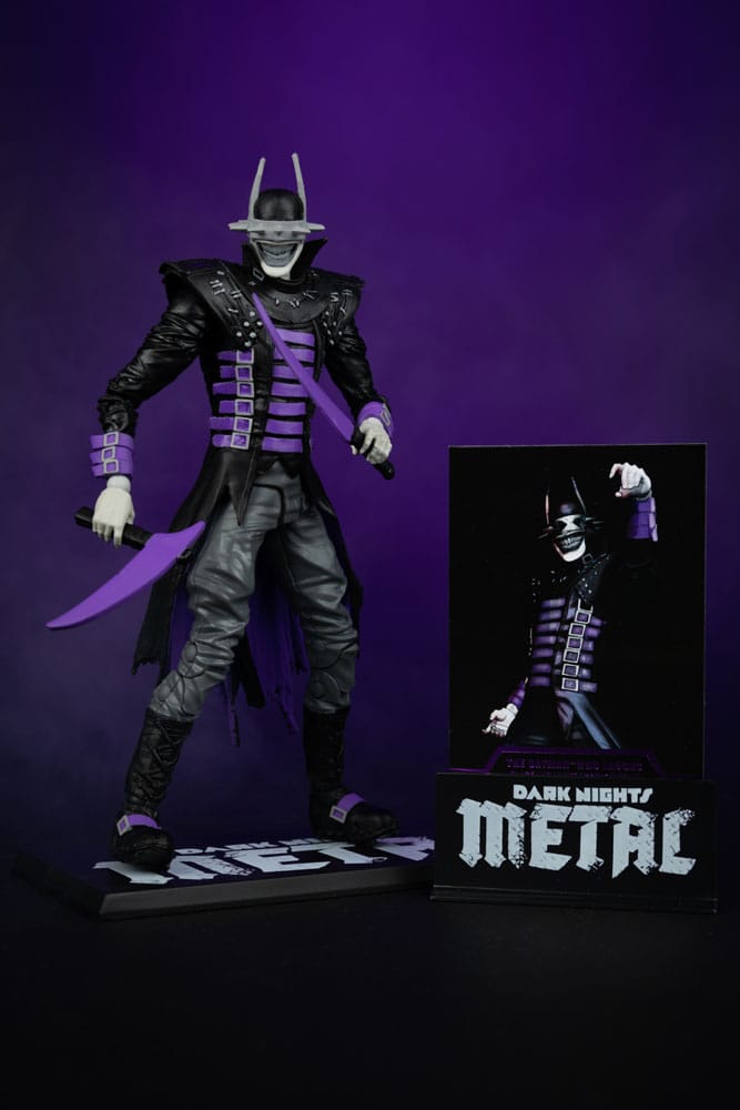 DC Multiverse Actionfigur The Batman Who Laughs (B&W med accent) (Gold Label) 18 cm McFarlane Toys
