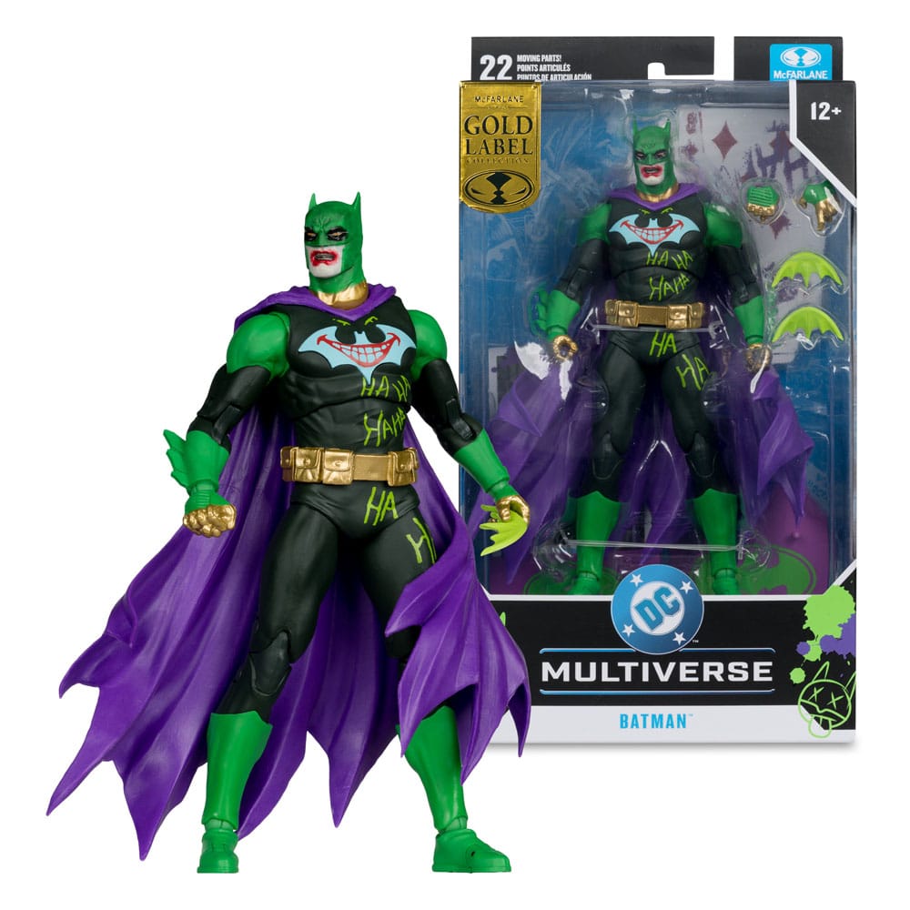 DC Multiverse Action Figur Batman (Joker War) (Jokerized) (Gold Label) 18 cm McFarlane Toys