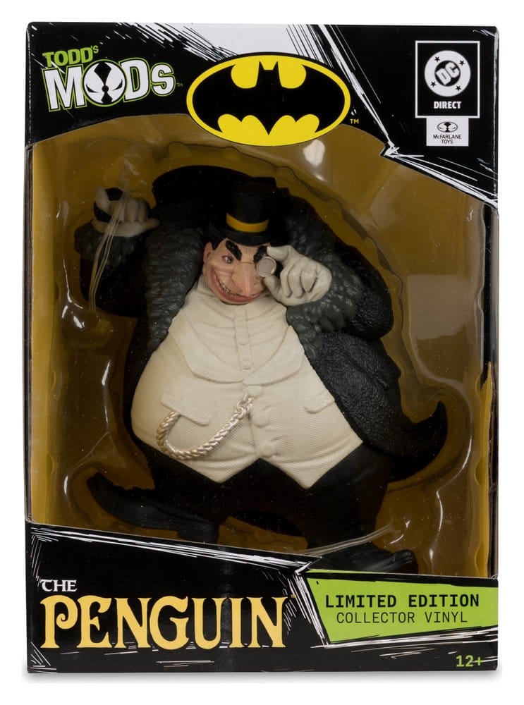 DC Direct Todd's Mods Figur Pingvinen 9 cm (Begränsad Upplaga)