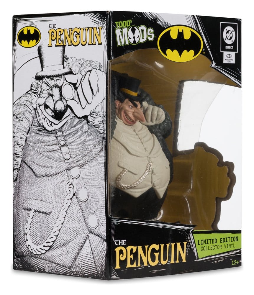 DC Direct Todd's Mods Figur Pingvinen 9 cm (Begränsad Upplaga)