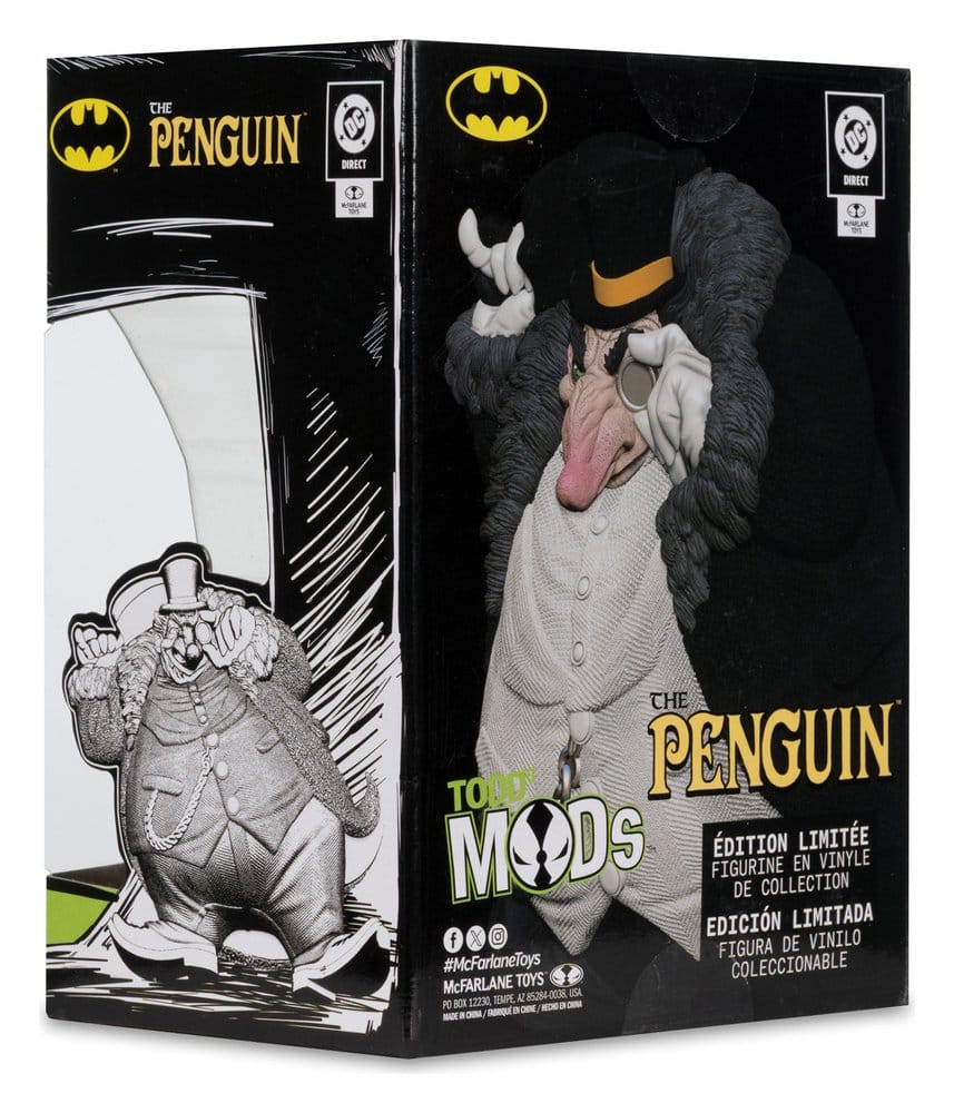 DC Direct Todd's Mods Figur Pingvinen 9 cm (Begränsad Upplaga)