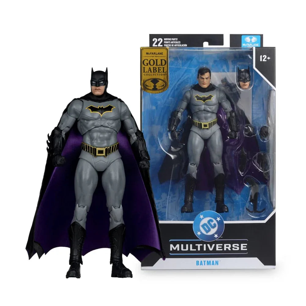 DC Rebirth DC Multiverse Action Figur Batman (Gold Label) 18 cm McFarlane Toys