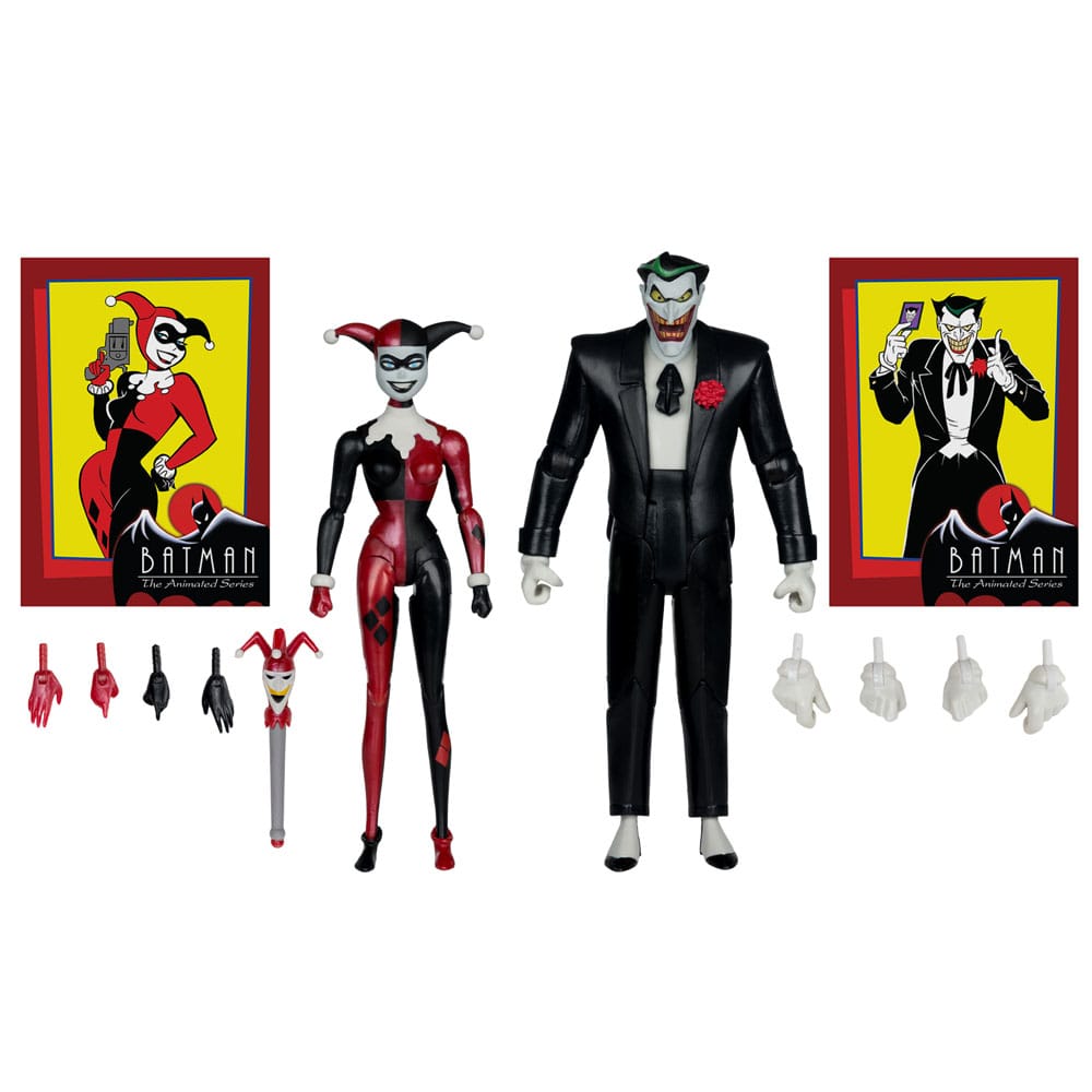 Batman: The Animated Series DC Direct Action Figur Harley Quinn & The Joker (Mad Love) (Gold Label) 18 cm McFarlane Toys