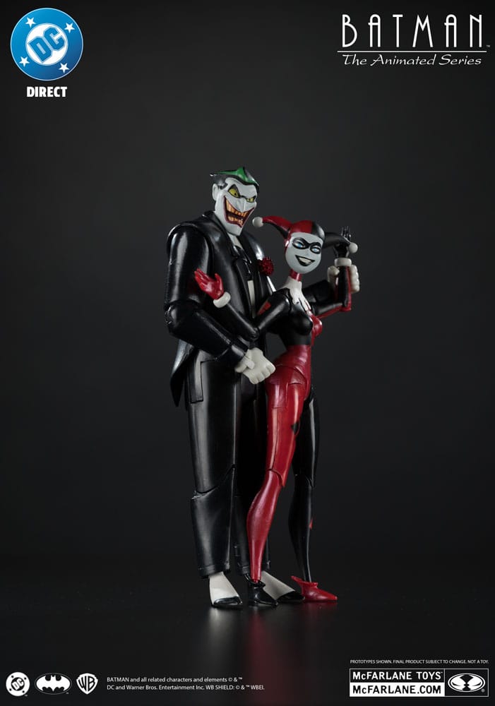 Batman: The Animated Series DC Direct Action Figur Harley Quinn & The Joker (Mad Love) (Gold Label) 18 cm McFarlane Toys