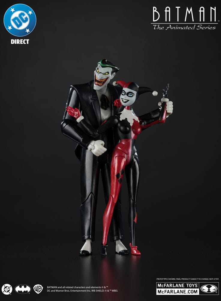 Batman: The Animated Series DC Direct Action Figur Harley Quinn & The Joker (Mad Love) (Gold Label) 18 cm McFarlane Toys