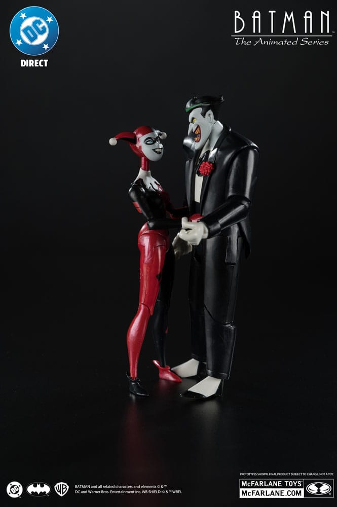 Batman: The Animated Series DC Direct Action Figur Harley Quinn & The Joker (Mad Love) (Gold Label) 18 cm McFarlane Toys