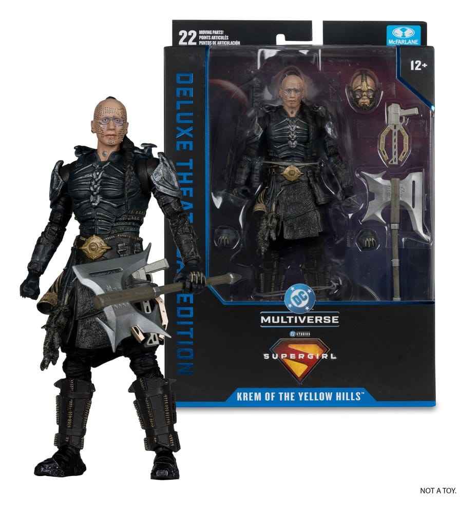 Supergirl (2026) DC Teaterutgåva Deluxe Actionfigur Krem från Yellow Hills 18 cm