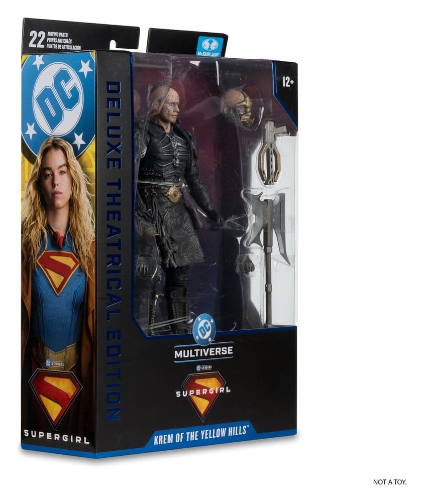 Supergirl (2026) DC Teaterutgåva Deluxe Actionfigur Krem från Yellow Hills 18 cm