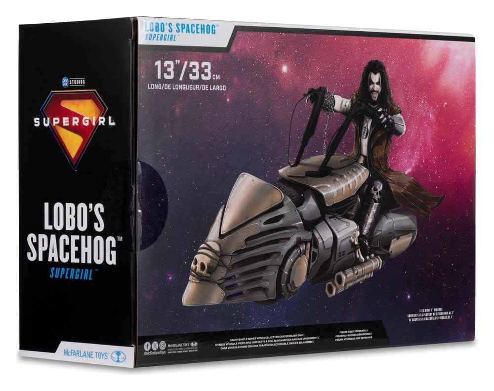Supergirl (2026) DC Teaterfordon Fordonet Lobos Spacehog 33 cm