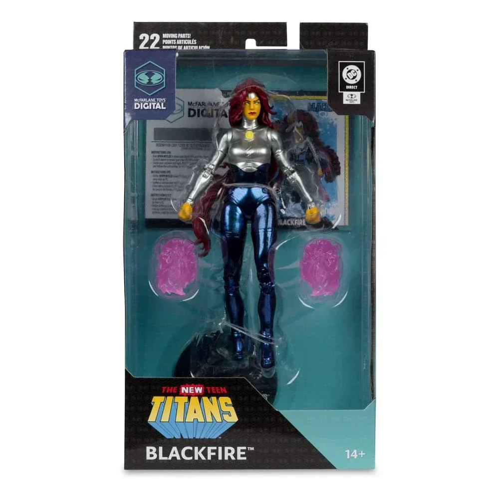 DC Direct McFarlane Toys Digital Action Figur Blackfire (De nya Teen Titans) 18 cm McFarlane Toys