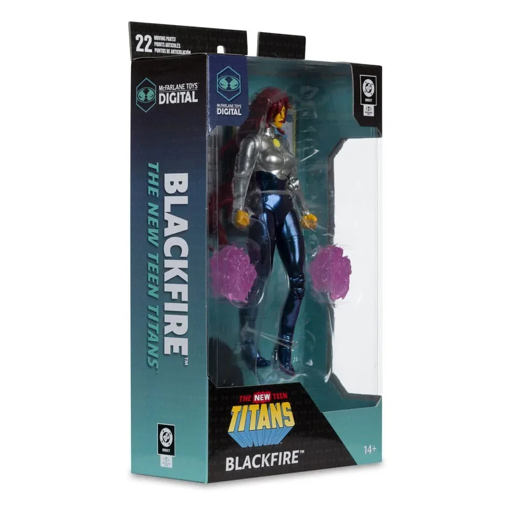 DC Direct McFarlane Toys Digital Action Figur Blackfire (De nya Teen Titans) 18 cm McFarlane Toys