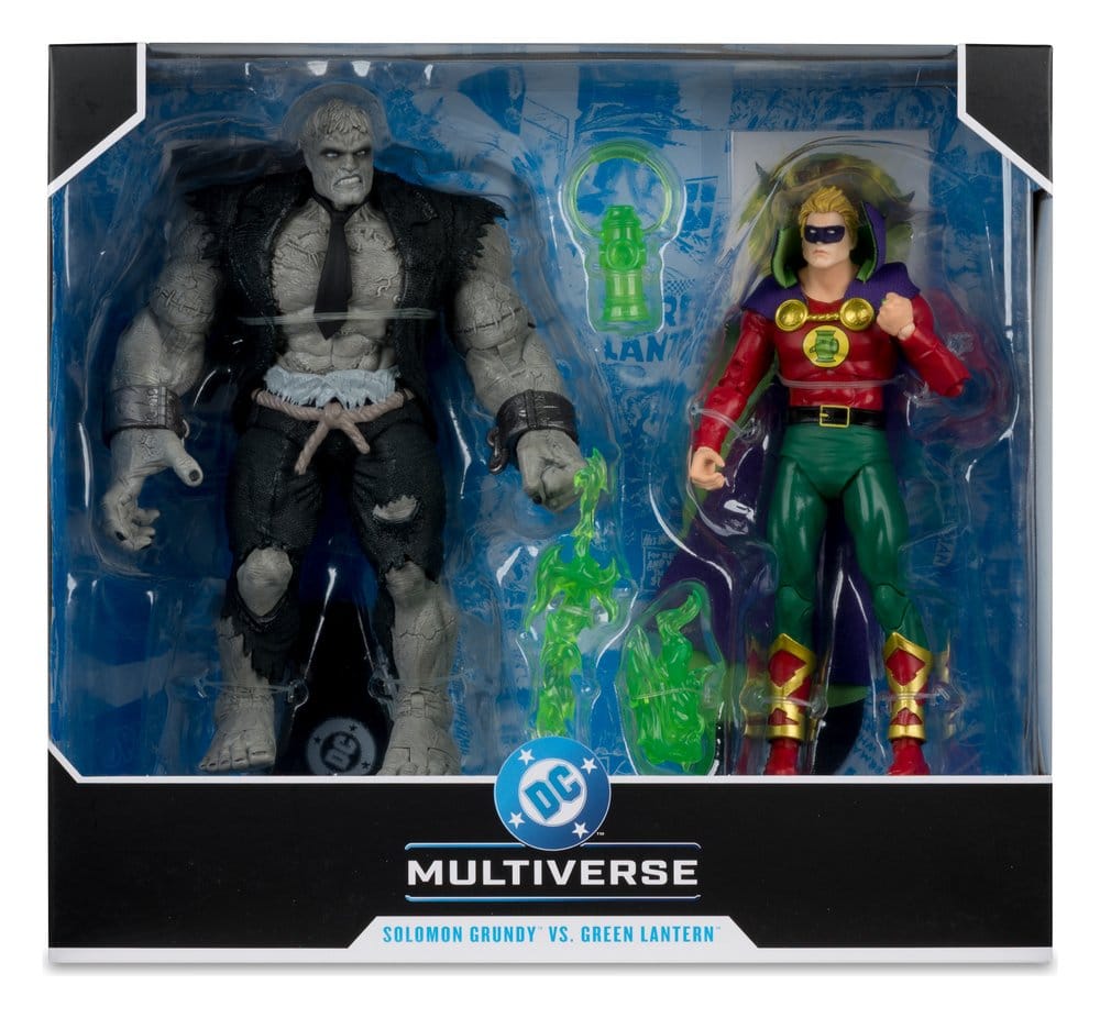 DC Multiverse Actionfigur 2-pack Solomon Grundy vs Green Lantern 18 cm