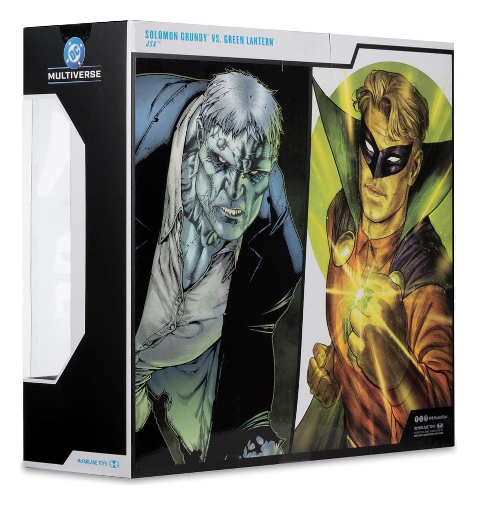 DC Multiverse Actionfigur 2-pack Solomon Grundy vs Green Lantern 18 cm