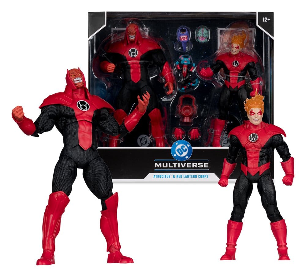 DC Multiverse Action Figures 2-Pack Atrocitus and Red Lantern Corps (Green Lantern) 18 cm