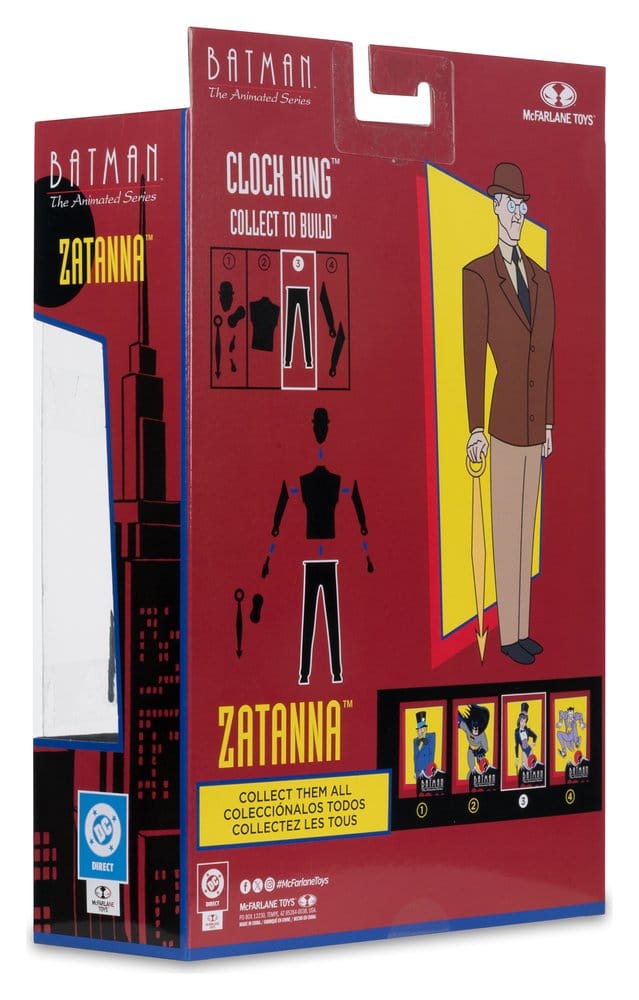 Batman: The Animated Series DC Direct Build-A Actionfigur Wave 7 Zatanna 15 cm