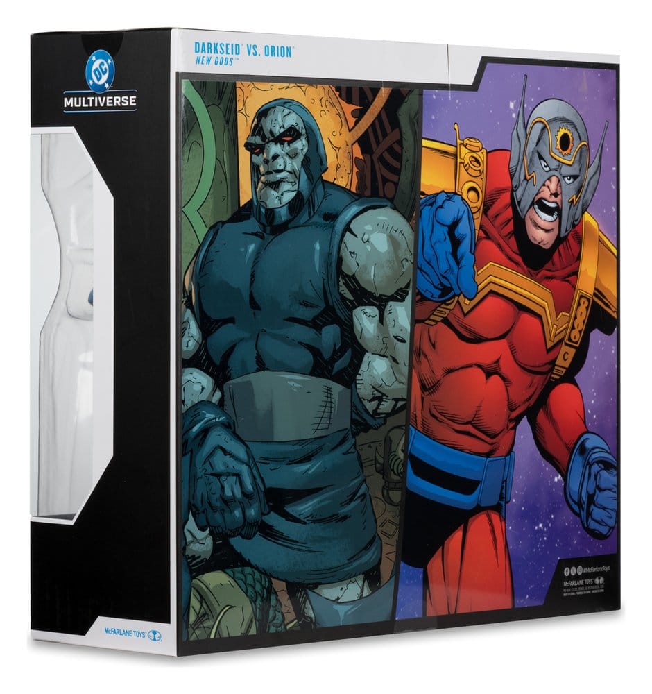 DC Multiverse Action Figures 2-Pack Darkseid vs Orion (New Gods) 18 cm
