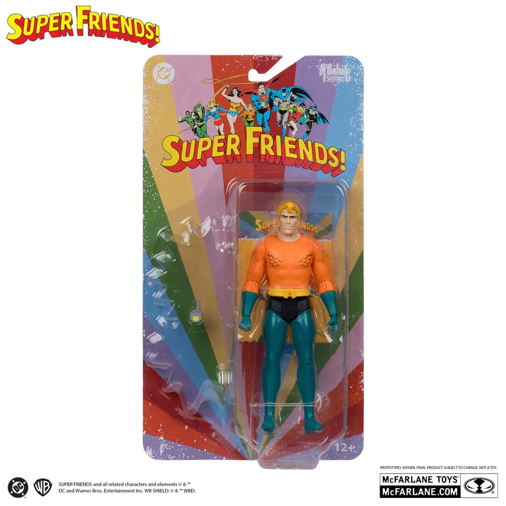 DC Retro Super Friends Action Figur Aquaman 15 cm McFarlane Toys