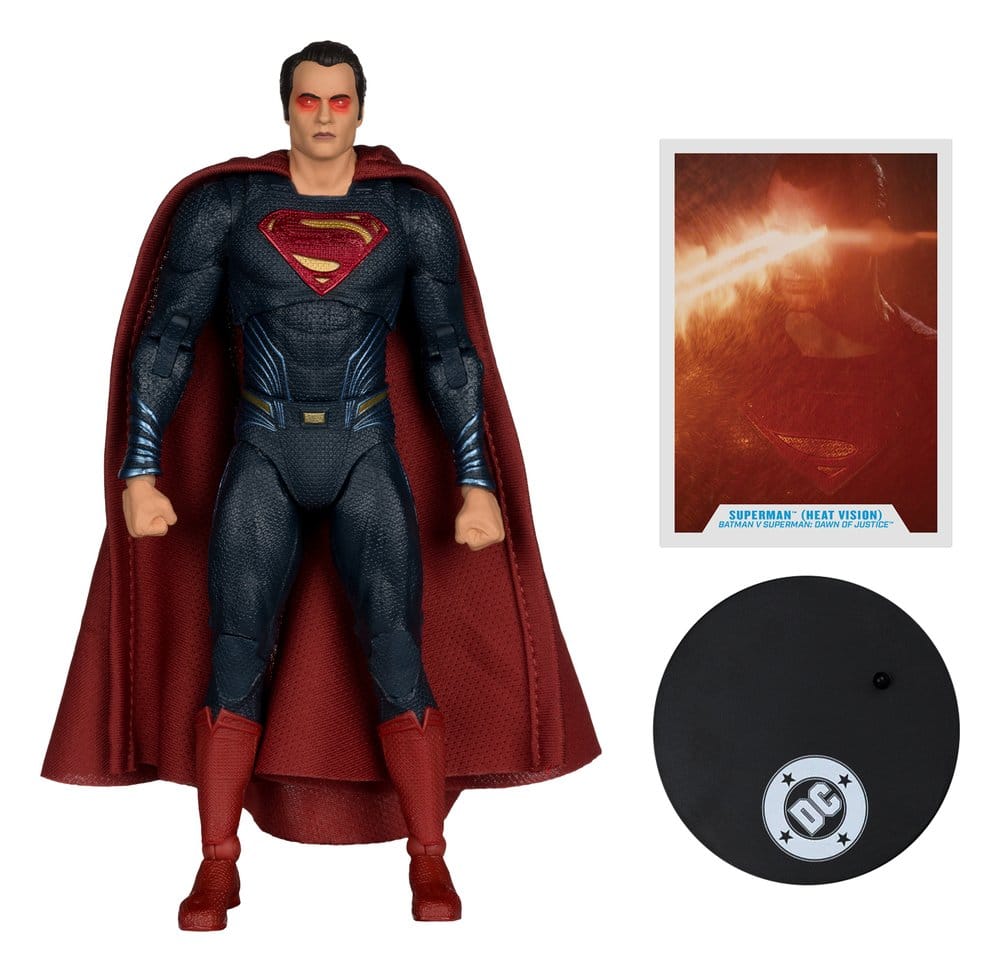 Batman v Superman: Dawn of Justice (2016) DC Theatrical Edition Action Figur Superman (Heat Vision) 19 cm