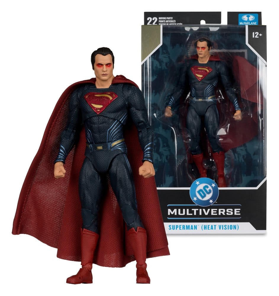 Batman v Superman: Dawn of Justice (2016) DC Multiverse Action Figure Superman (Heat Vision) 7.5"