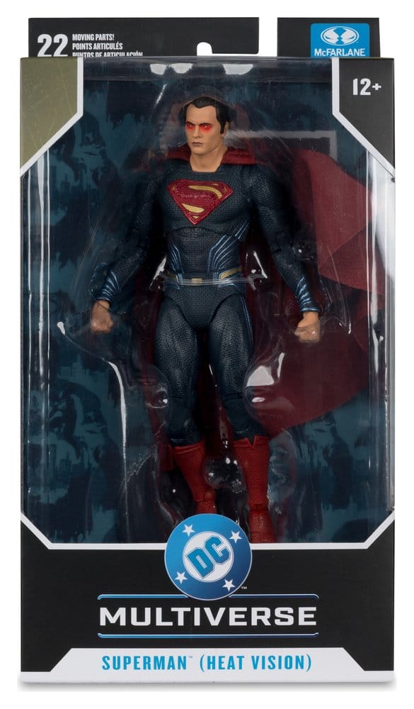 Batman v Superman: Dawn of Justice (2016) DC Multiverse Action Figure Superman (Heat Vision) 7.5"