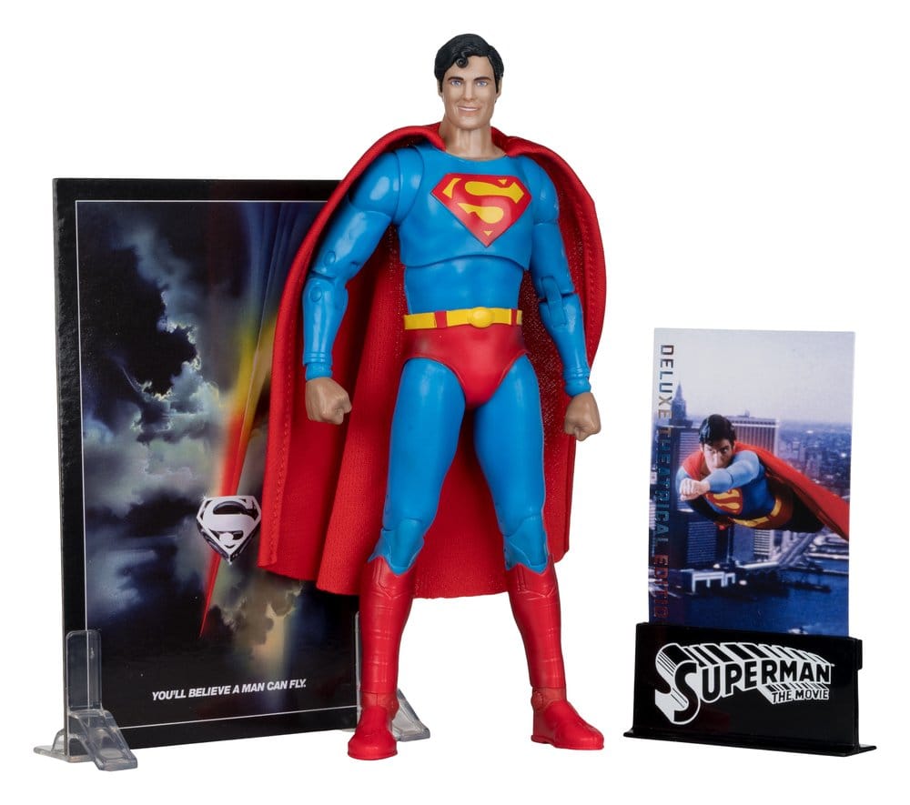 Superman (1978) DC Multiverse Deluxe Theatrical Edition Action Figur Superman 19 cm