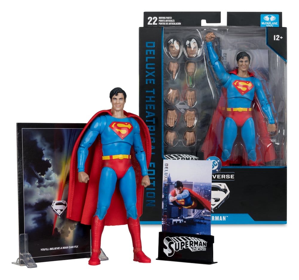 Superman (1978) DC Multiverse Deluxe Theater Edition Action Figure Superman 19 cm