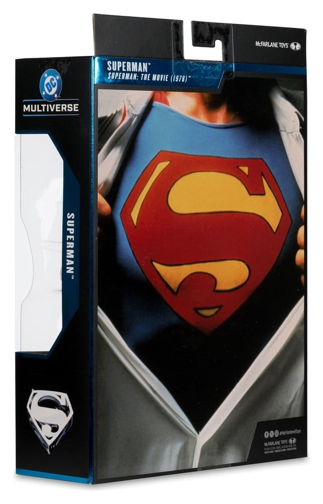 Superman (1978) DC Multiverse Deluxe Theater Edition Action Figure Superman 19 cm