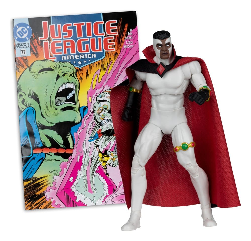DC Direct Page Punchers Action Figur Bloodwynd (Justice League #77) (Red Platinum Edition) 18 cm