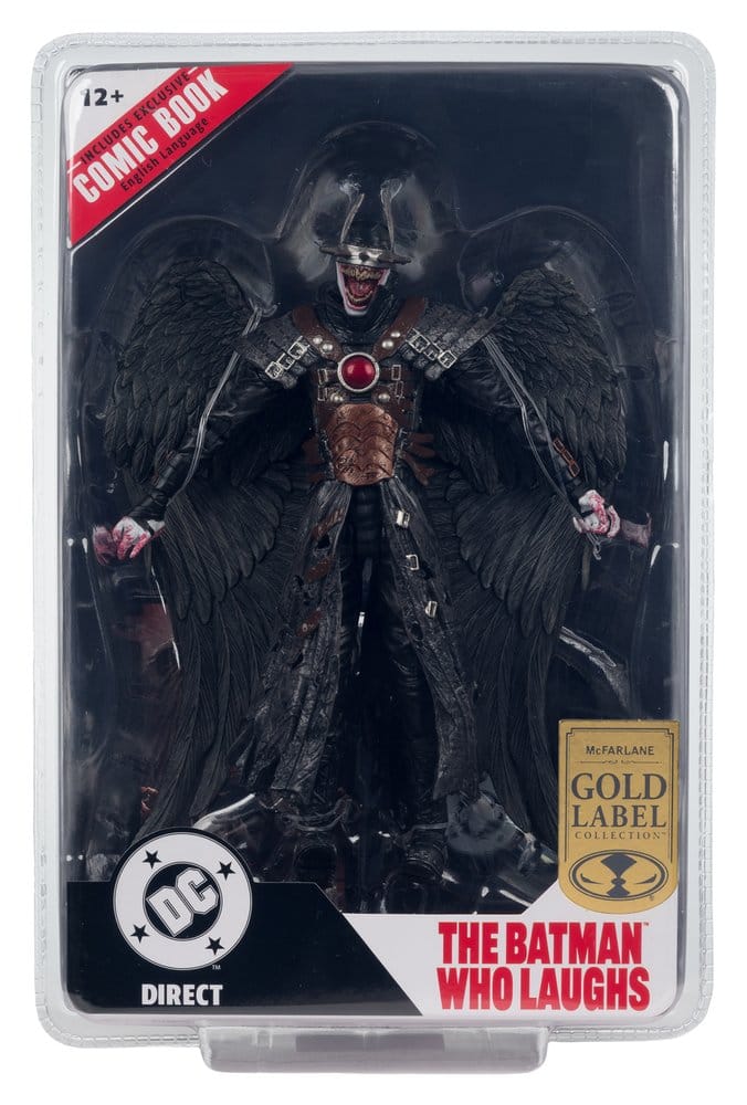 DC Direct Page Punchers Action Figure The Batman Who Laughs (Hawkman #18) 18 cm (Gold Label)